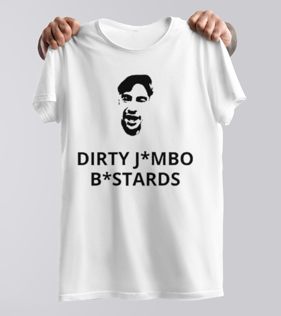 Artabilia Dirty J*mb* B*stards Face T-Shirt
