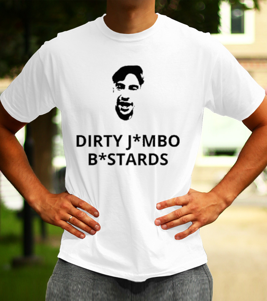 Artabilia Dirty J*mb* B*stards Face T-Shirt