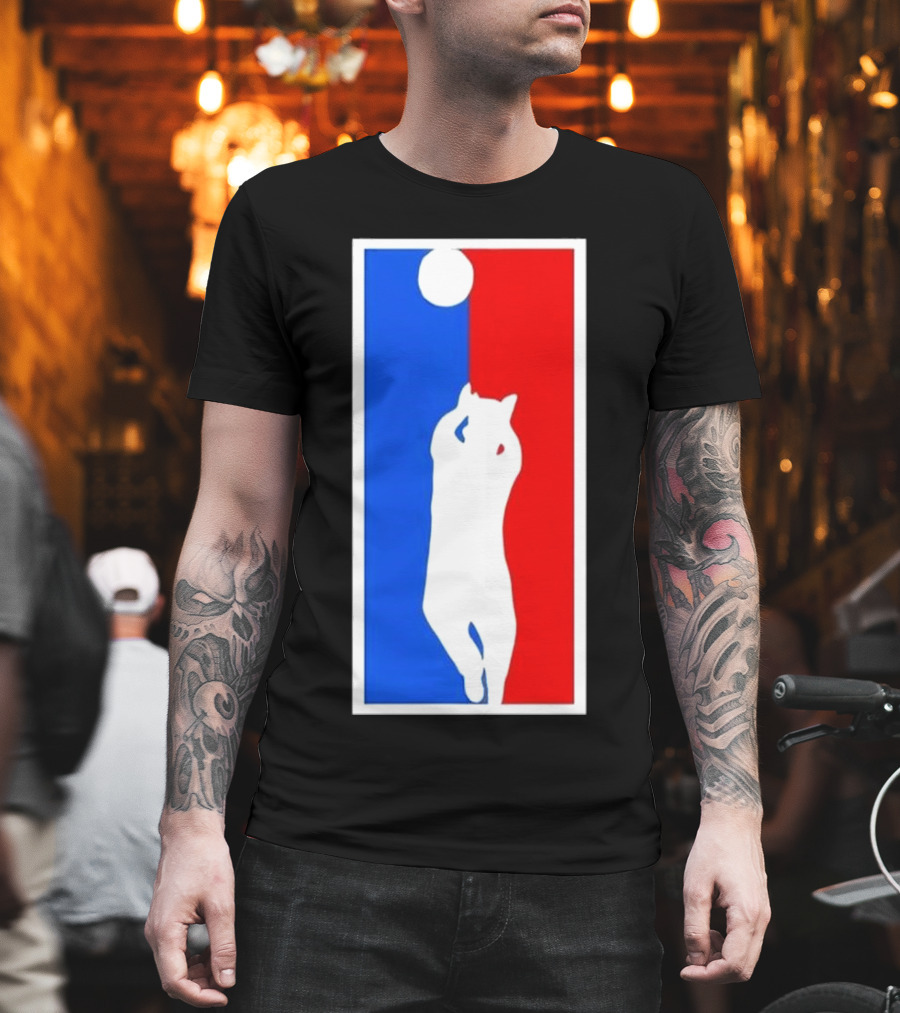 Brad Williams Cat Logo Basketball T-Shirt
