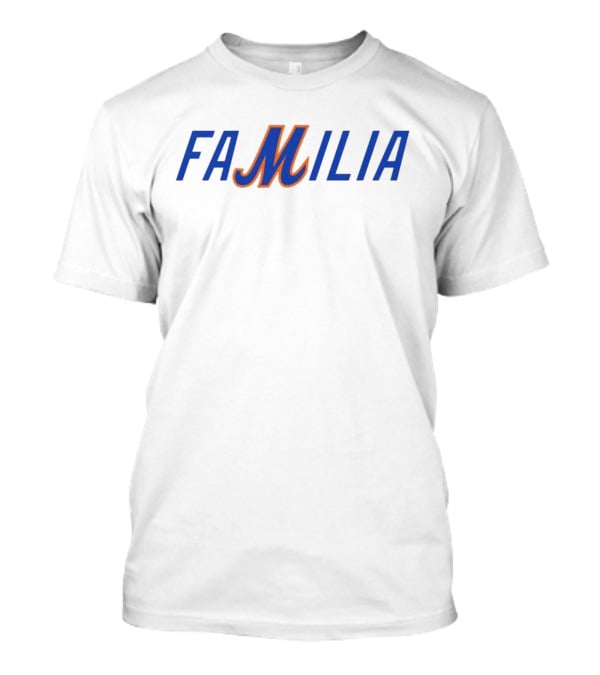 Familia Mets Baseball Team T-Shirt