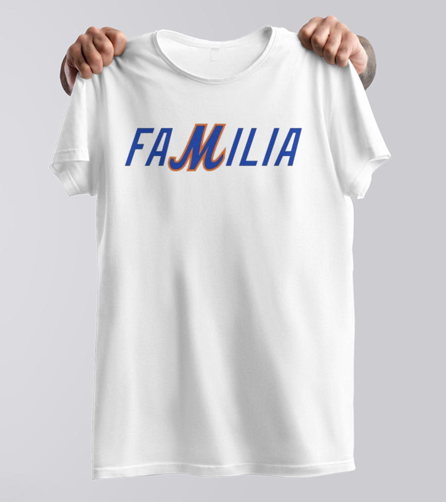 Familia Mets Baseball Team T-Shirt