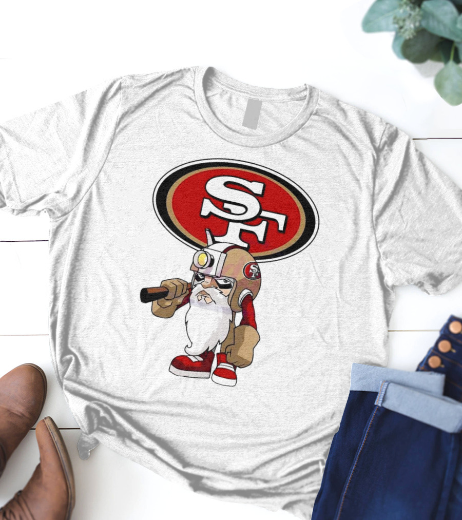 Rush Zone San Francisco 49ers NFL Cartoon Character 2025 SF T-Shirt
