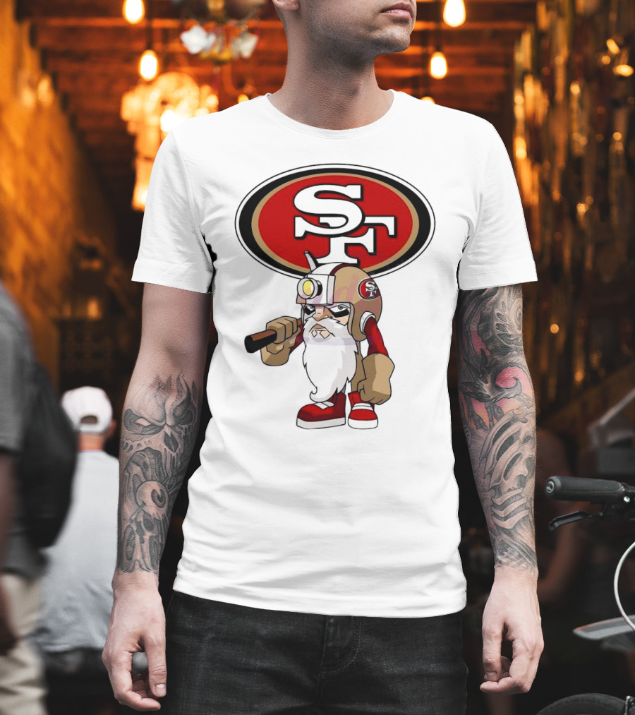 Rush Zone San Francisco 49ers NFL Cartoon Character 2025 SF T-Shirt