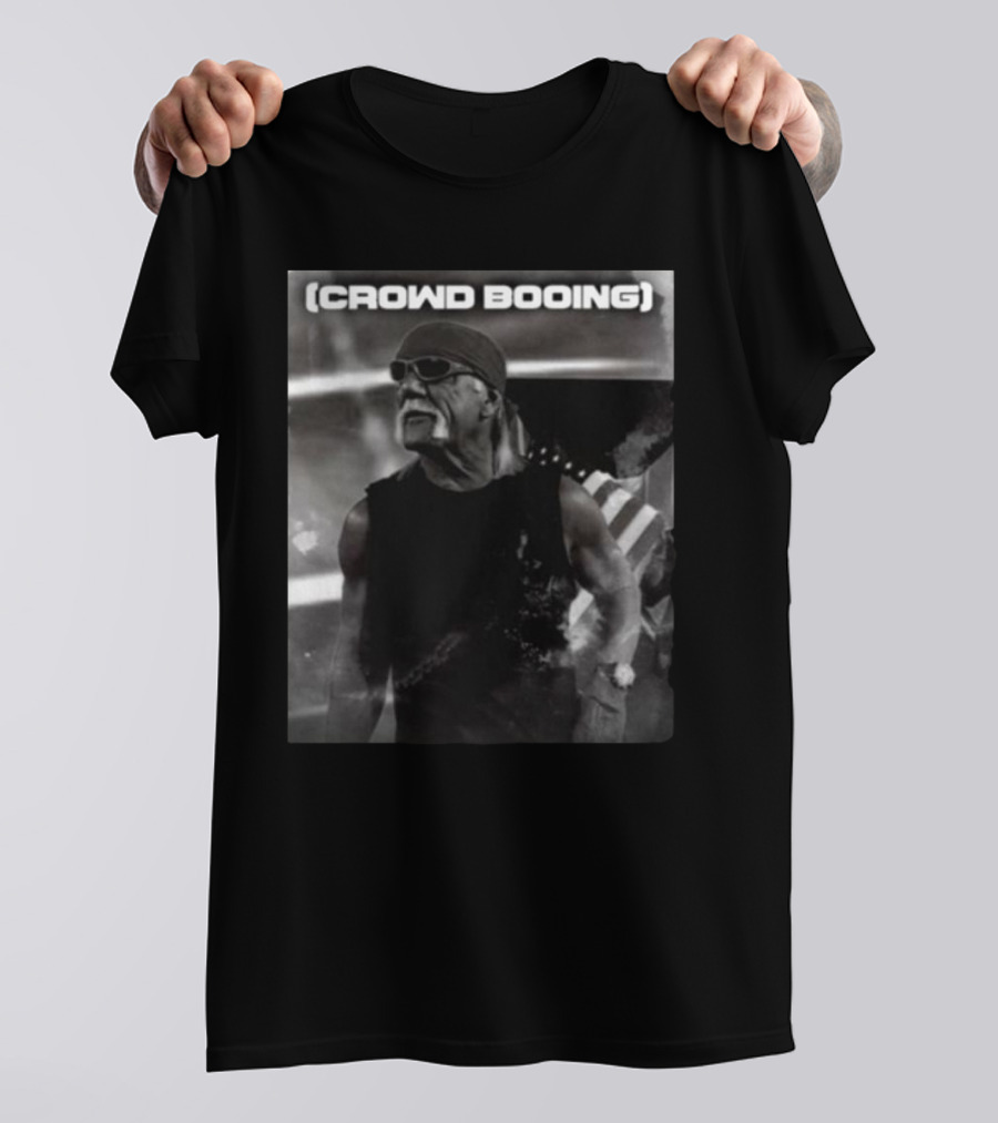 Itstomscustoms Hulk Hogan Crowd Booing T-Shirt