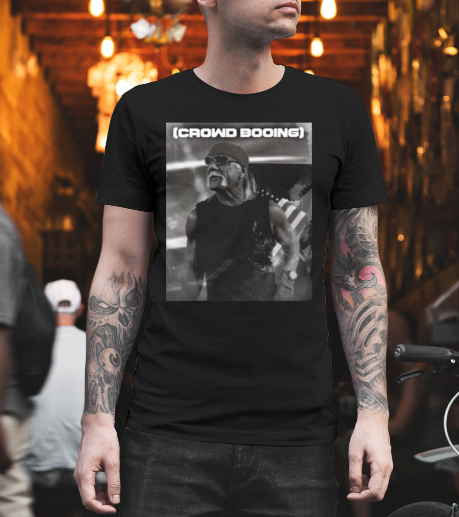 Itstomscustoms Hulk Hogan Crowd Booing T-Shirt
