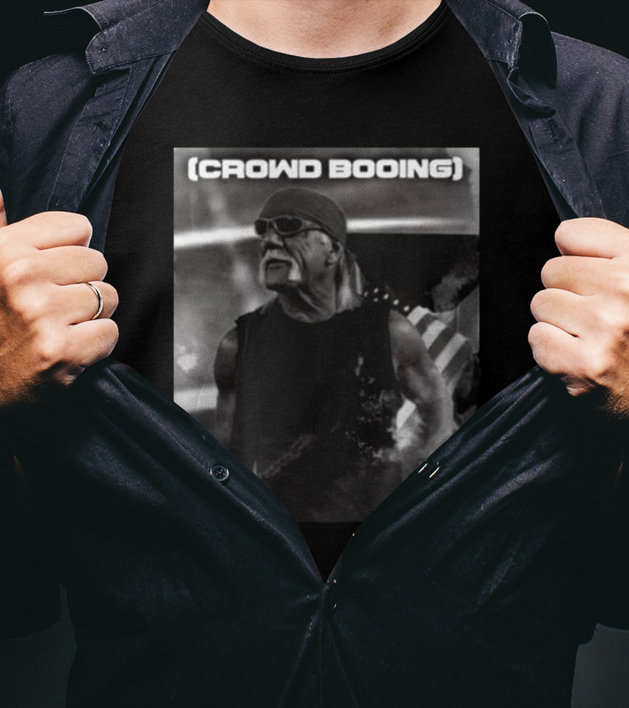 Itstomscustoms Hulk Hogan Crowd Booing T-Shirt