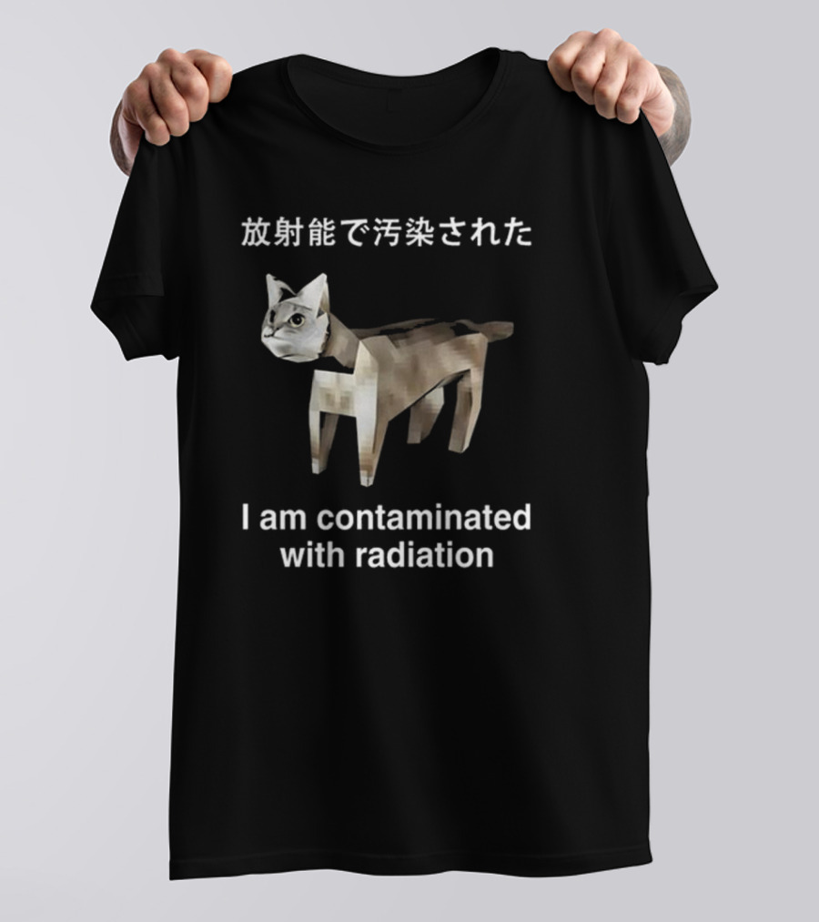 Tokyo Tiger Cat Contaminated With Radiation T-Shirt
