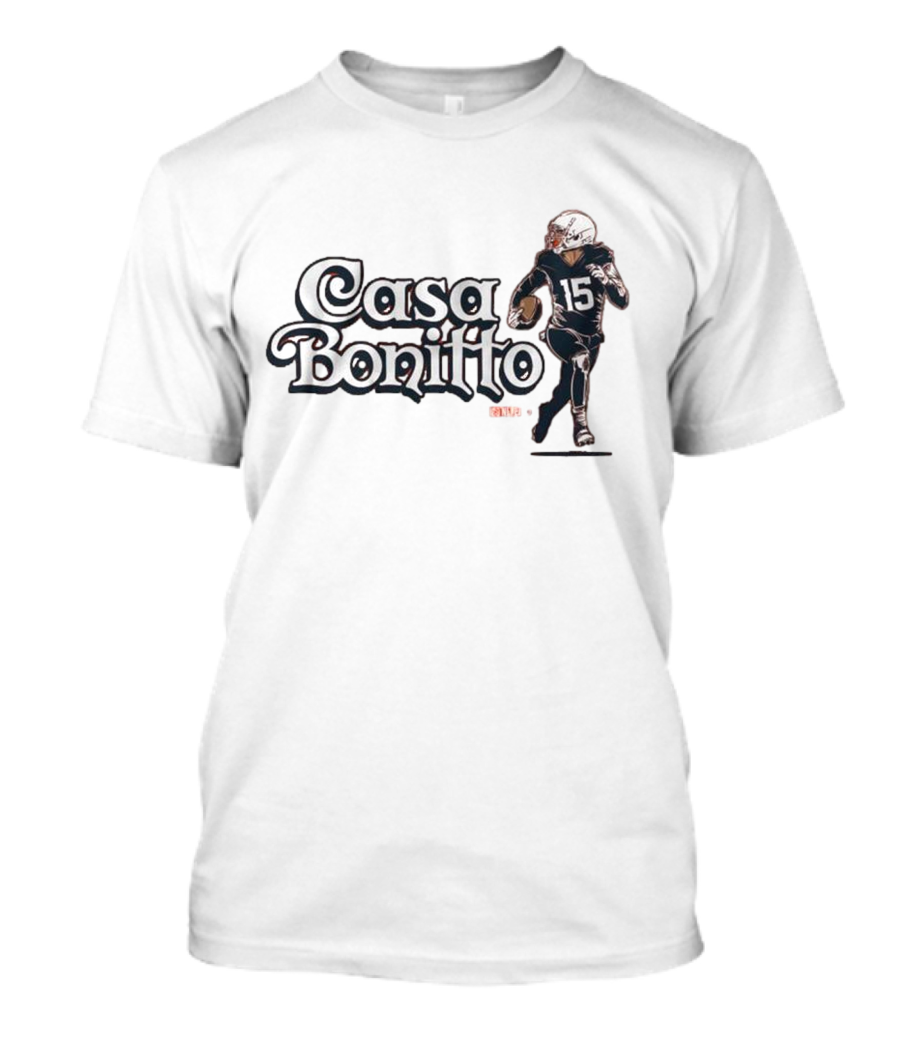 Casa Bonitto 15 Football Player T-Shirt