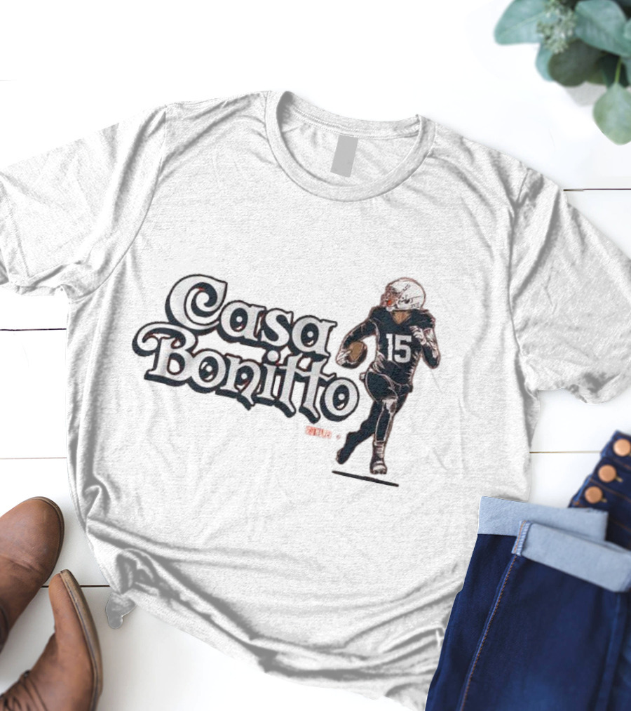 Casa Bonitto 15 Football Player T-Shirt