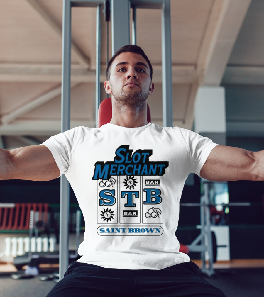 Slot Merchant STB Bar Saint Brown Amon-ra St Brown T-Shirt