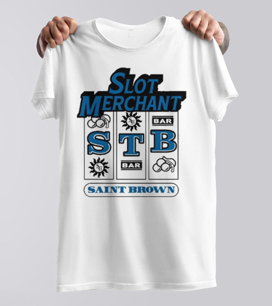 Slot Merchant STB Bar Saint Brown Amon-ra St Brown T-Shirt