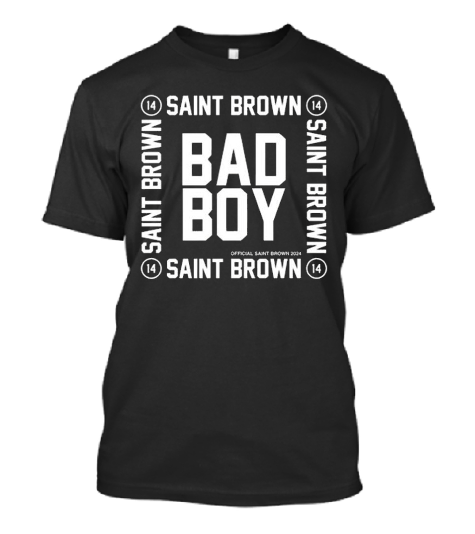 Detroit SAINT BROWN BAD BOY 14 T-Shirt