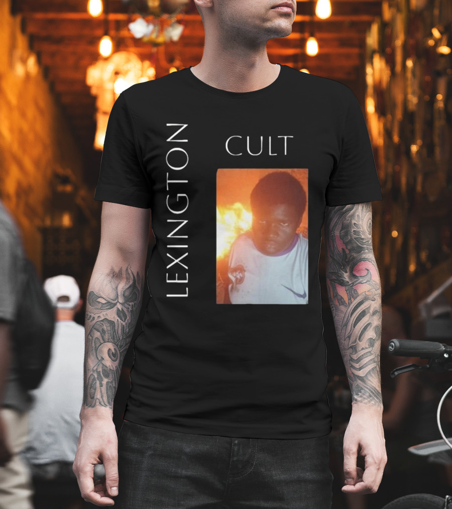 Lexington Jones Lexington Cult Soccer Fire Scene T-Shirt