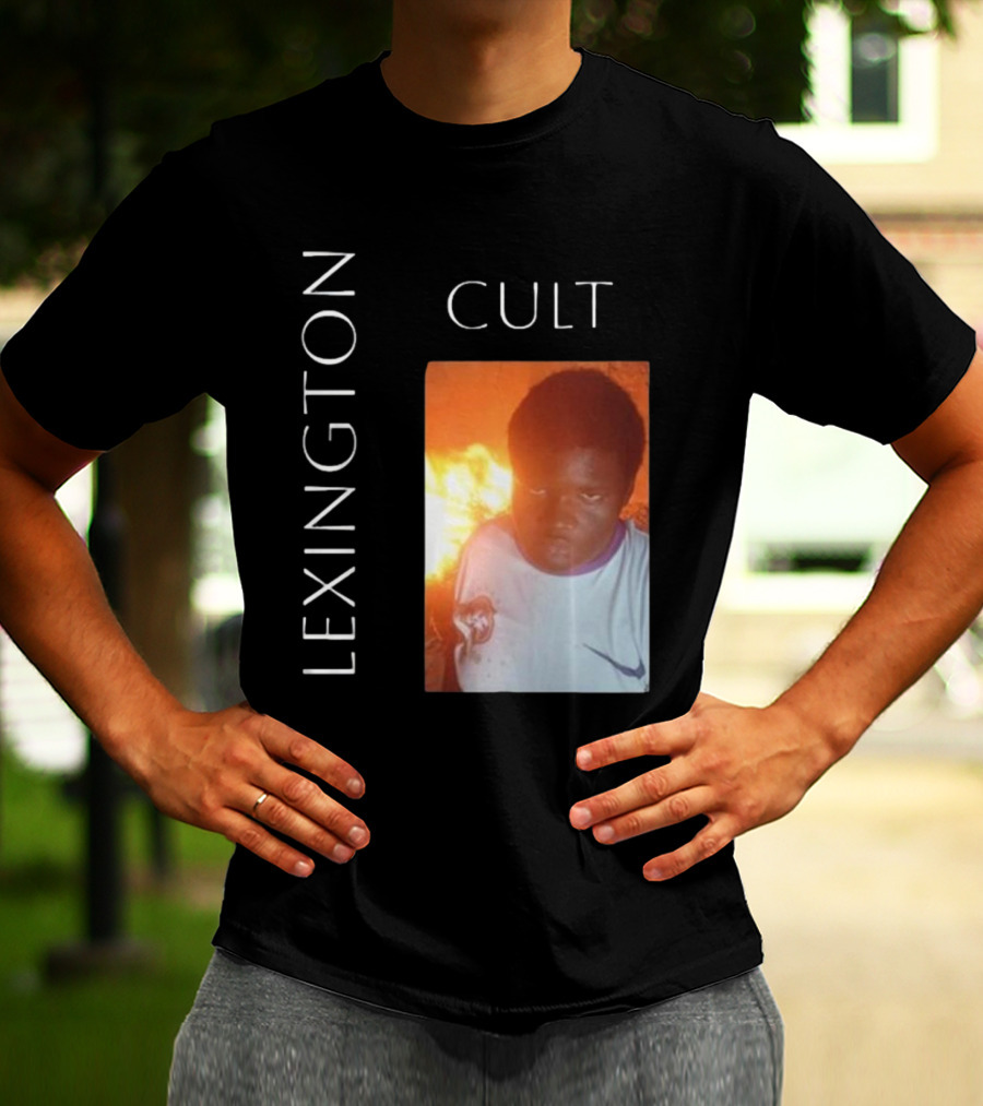 Lexington Jones Lexington Cult Soccer Fire Scene T-Shirt