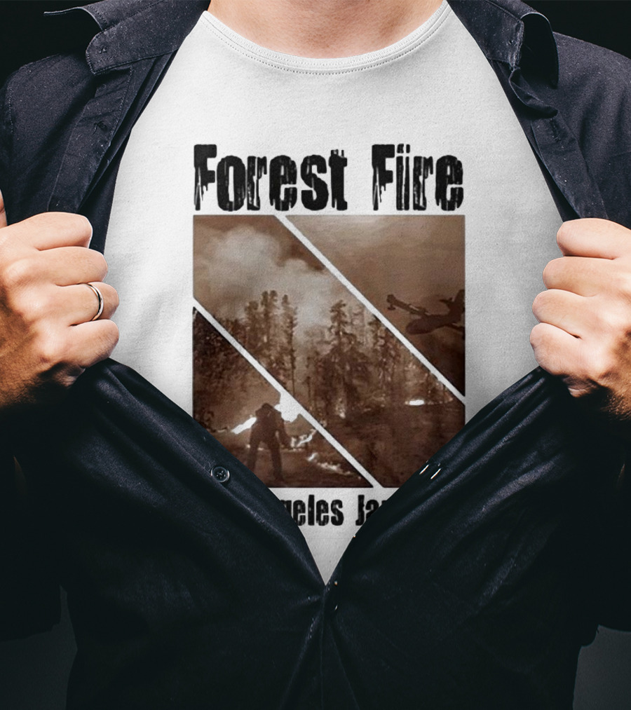 Forest Fire Los Angeles Jan 2025 T-Shirt