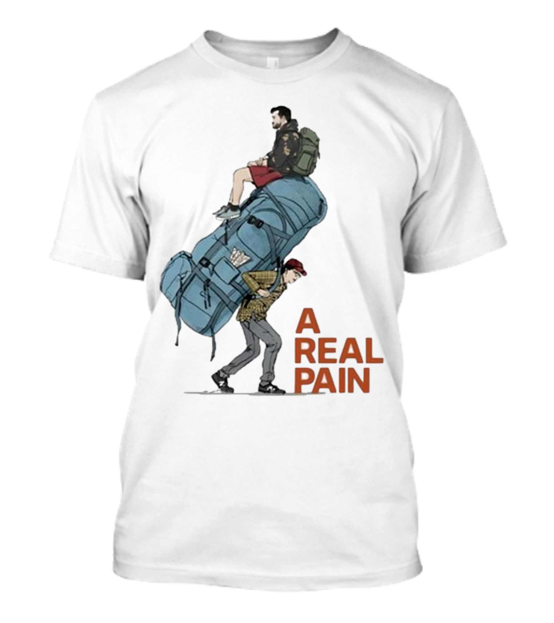 Team Picturehouse Searchlight Pictures A Real Pain Heavy Backpack T-Shirt