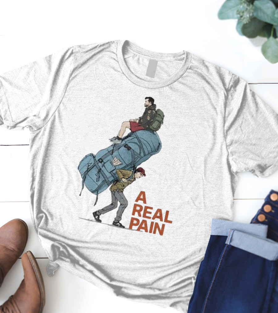 Team Picturehouse Searchlight Pictures A Real Pain Heavy Backpack T-Shirt