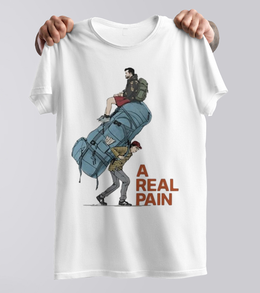 Team Picturehouse Searchlight Pictures A Real Pain Heavy Backpack T-Shirt