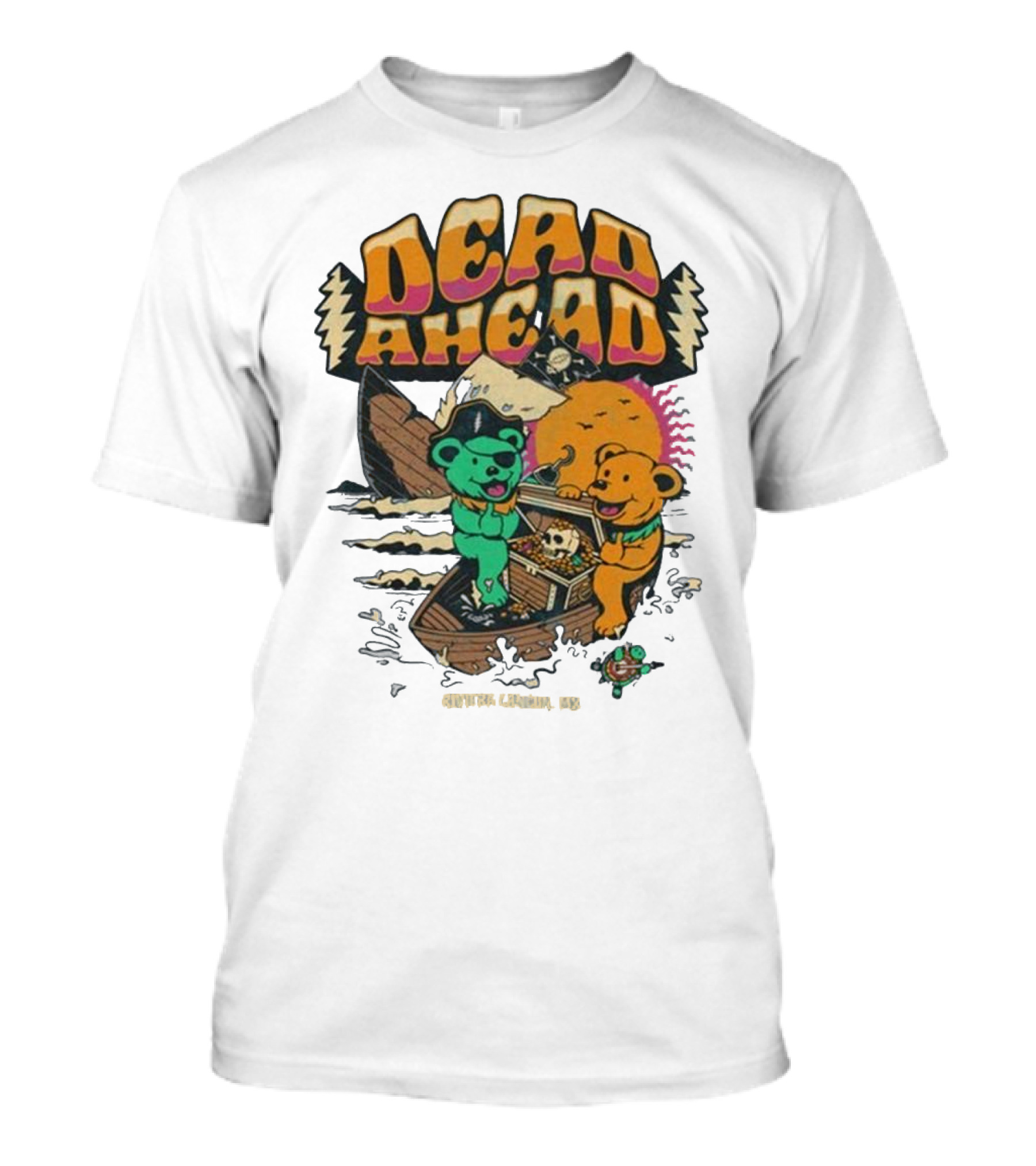 Dead Ahead Riviera Cancun Mexico January 9-13 2025 Bear T-Shirt