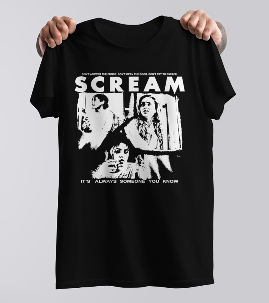 Scream Don't Answer The Phone It's Always Someone You Know T-Shirt