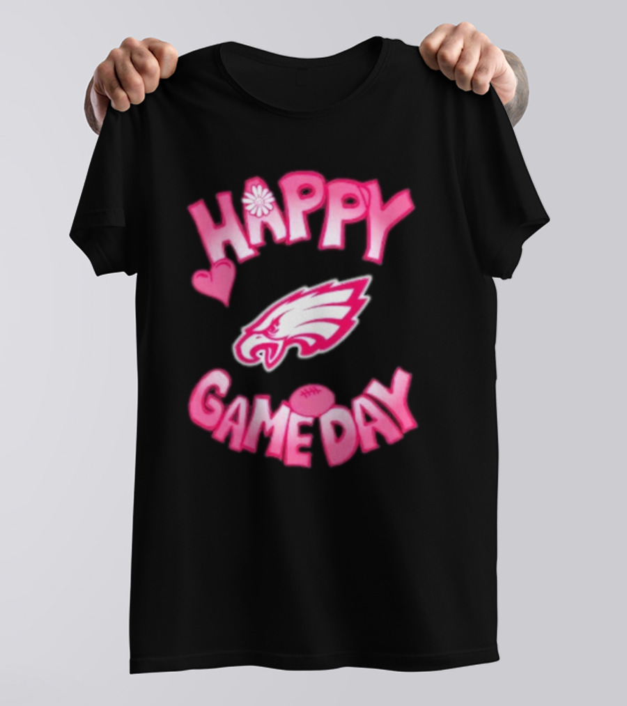 Philadelphia Eagles Valentine’s Day 2025 Happy Gameday T-Shirt