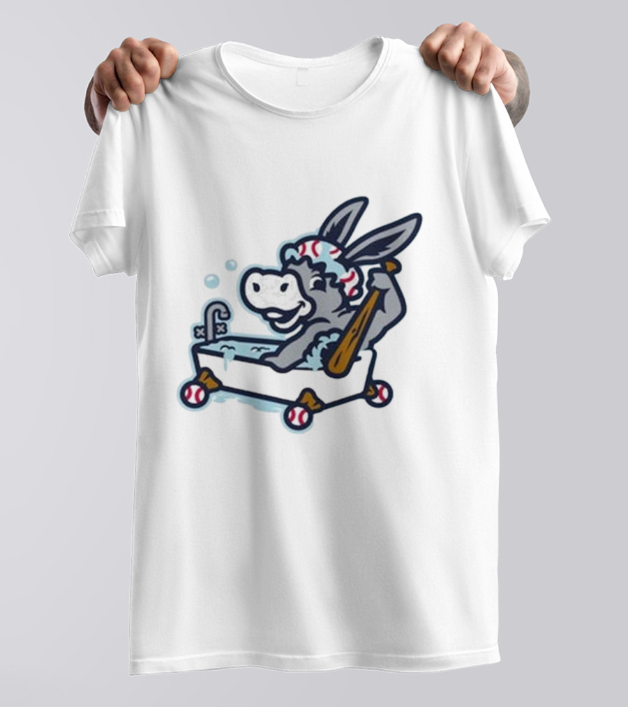 Bathtub Donkeys Baseball Bathtub Donkey Baseball T-Shirt