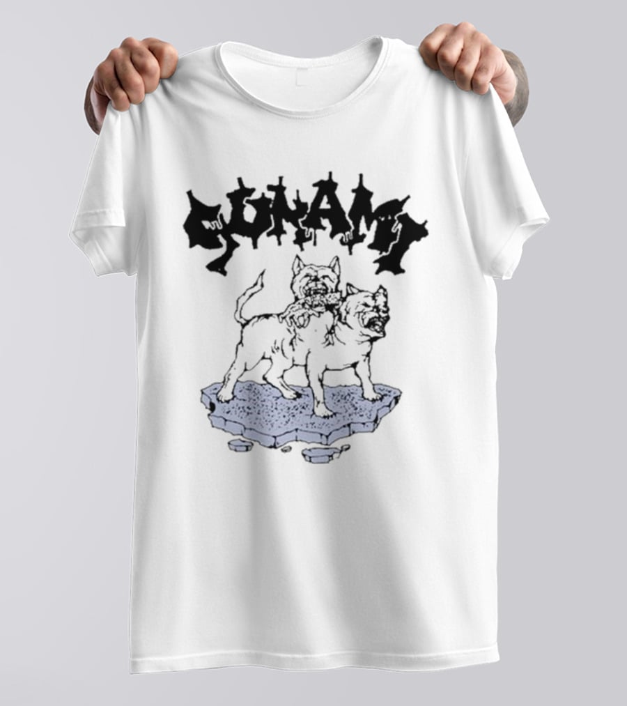 Sunami Dual Dogs Fierce T-Shirt