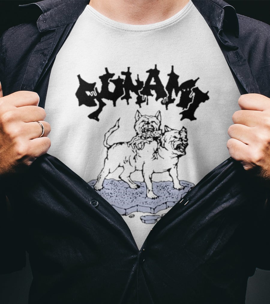 Sunami Dual Dogs Fierce T-Shirt