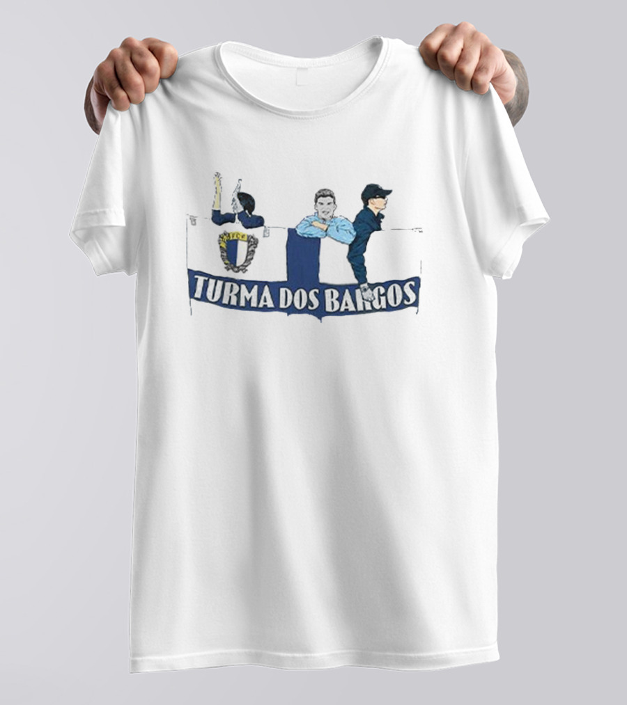 Turma Dos Bargos Futebol Clube Fans Banner T-Shirt