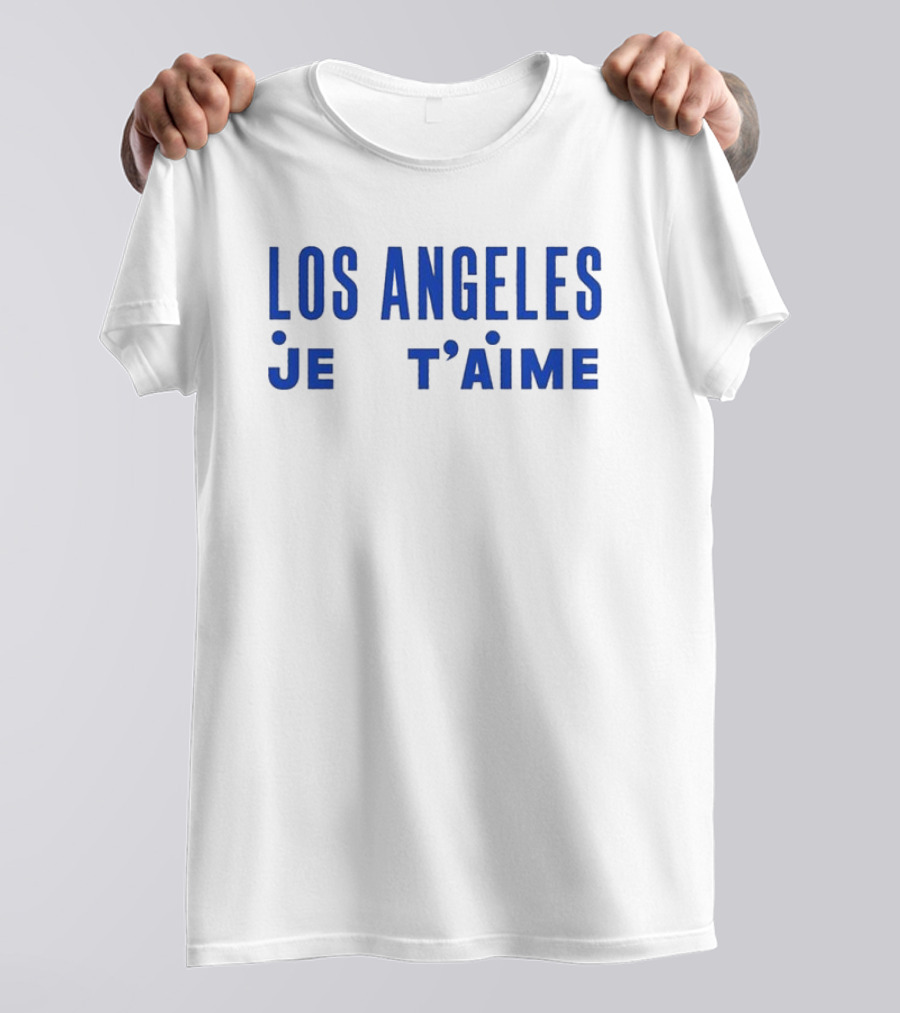 Clare V Los Angeles Je T’aime Love You T-Shirt