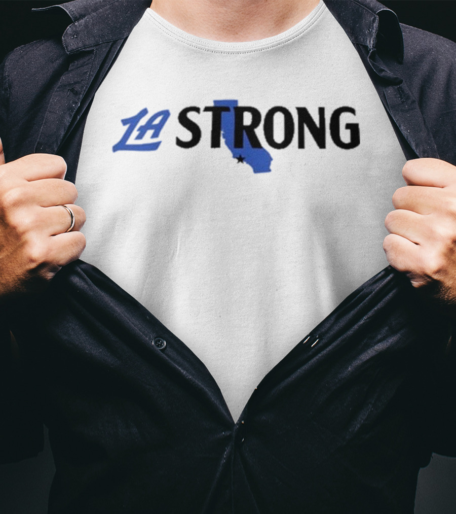 LA Strong Clippers Game Los Angeles T-Shirt