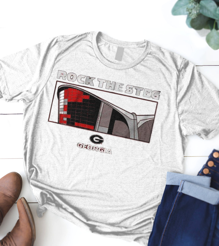 Georgia Bulldogs Rock The Steg Arena Georgia T-Shirt