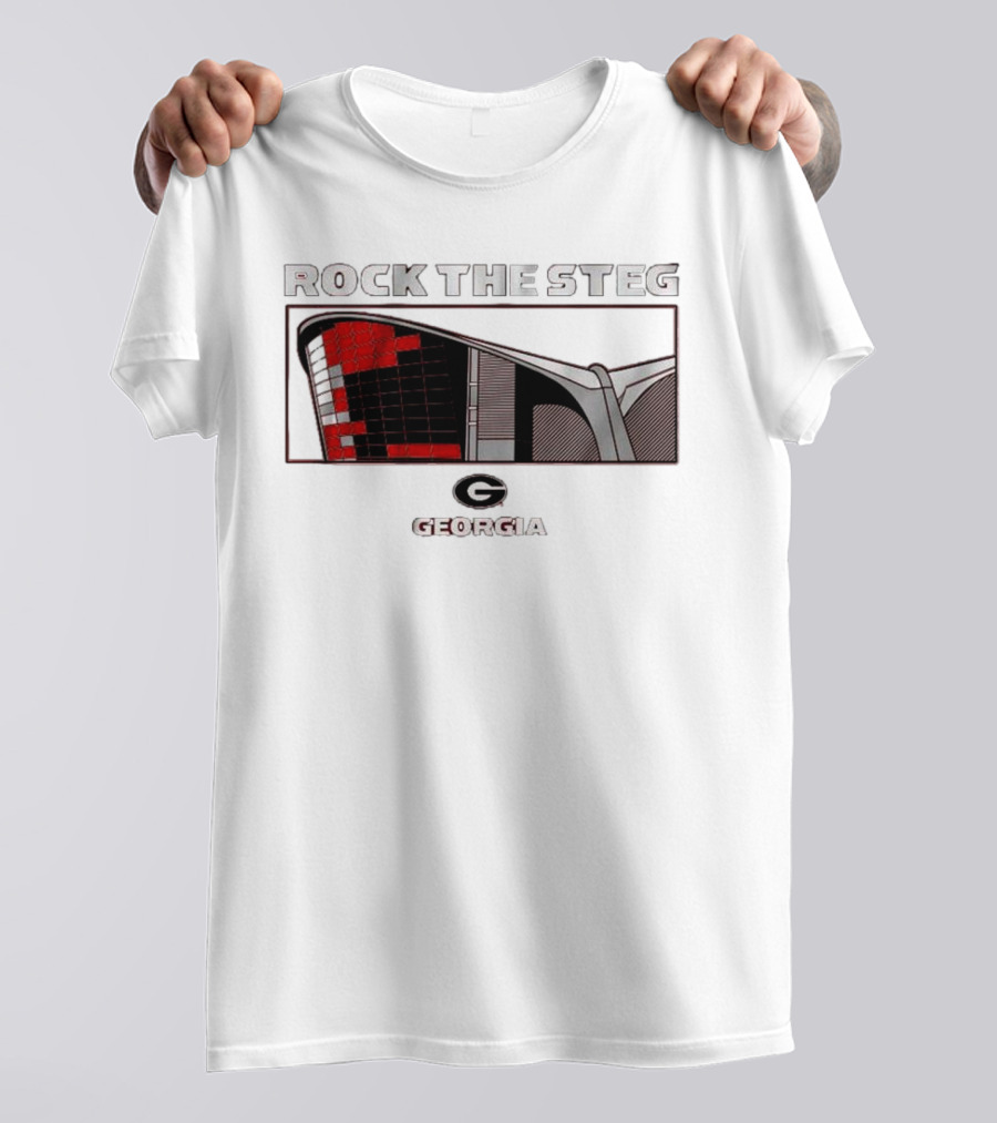 Georgia Bulldogs Rock The Steg Arena Georgia T-Shirt