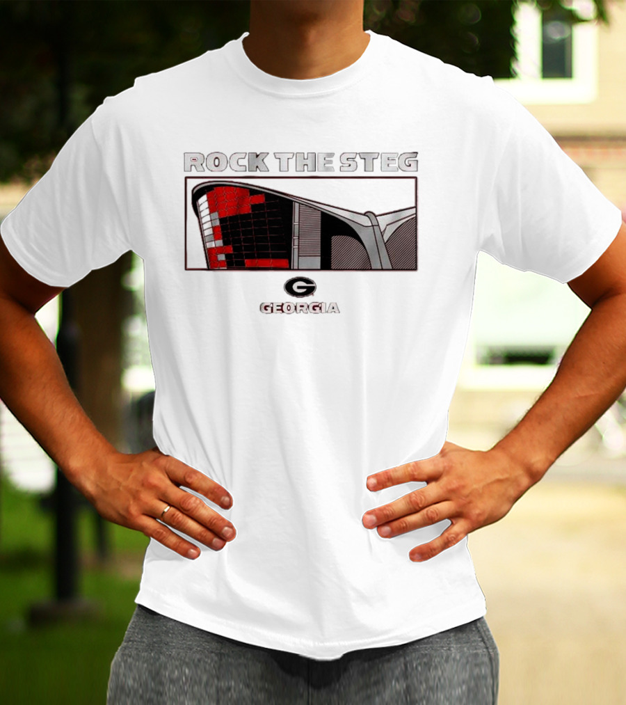 Georgia Bulldogs Rock The Steg Arena Georgia T-Shirt