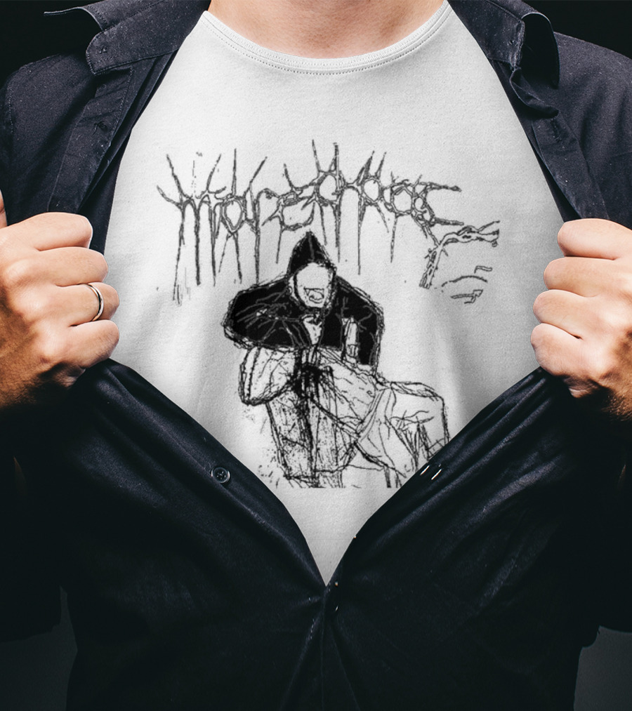 More Chaos Ken Carson Album Dark Sketch T-Shirt