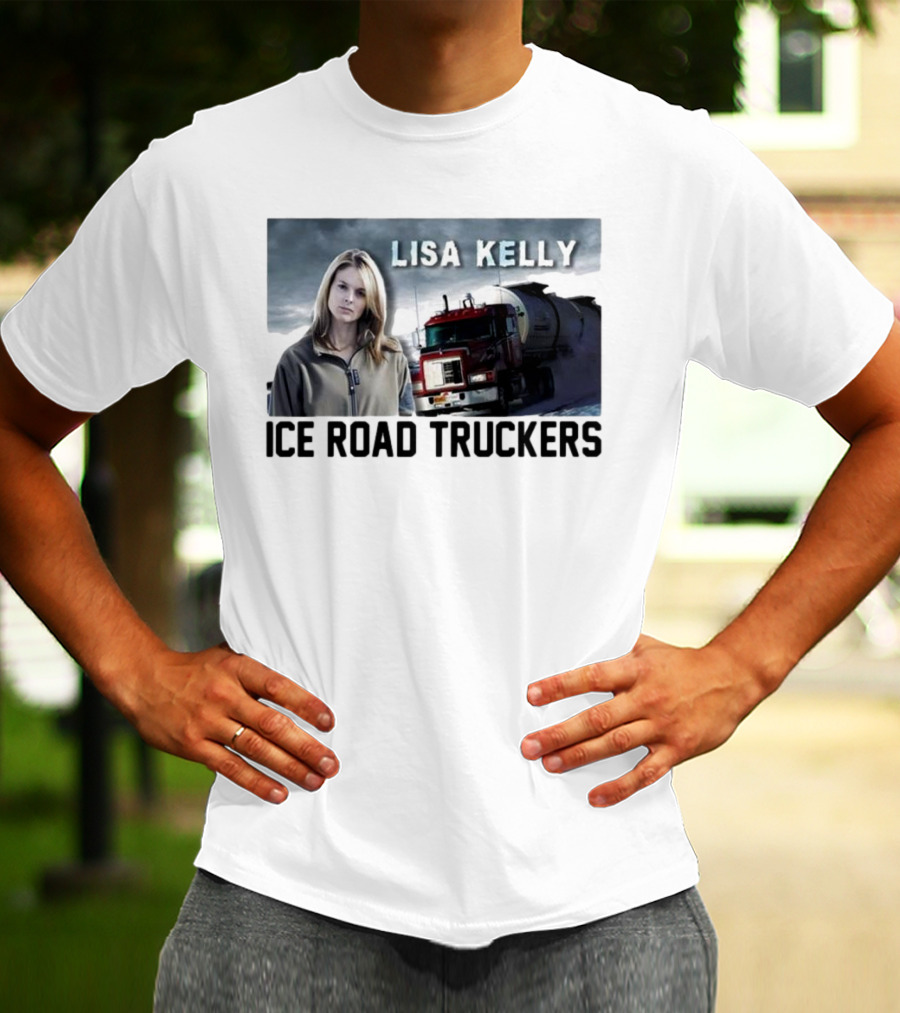 Lisa Kelly Ice Road Truckers Red Truck Adventure T-Shirt
