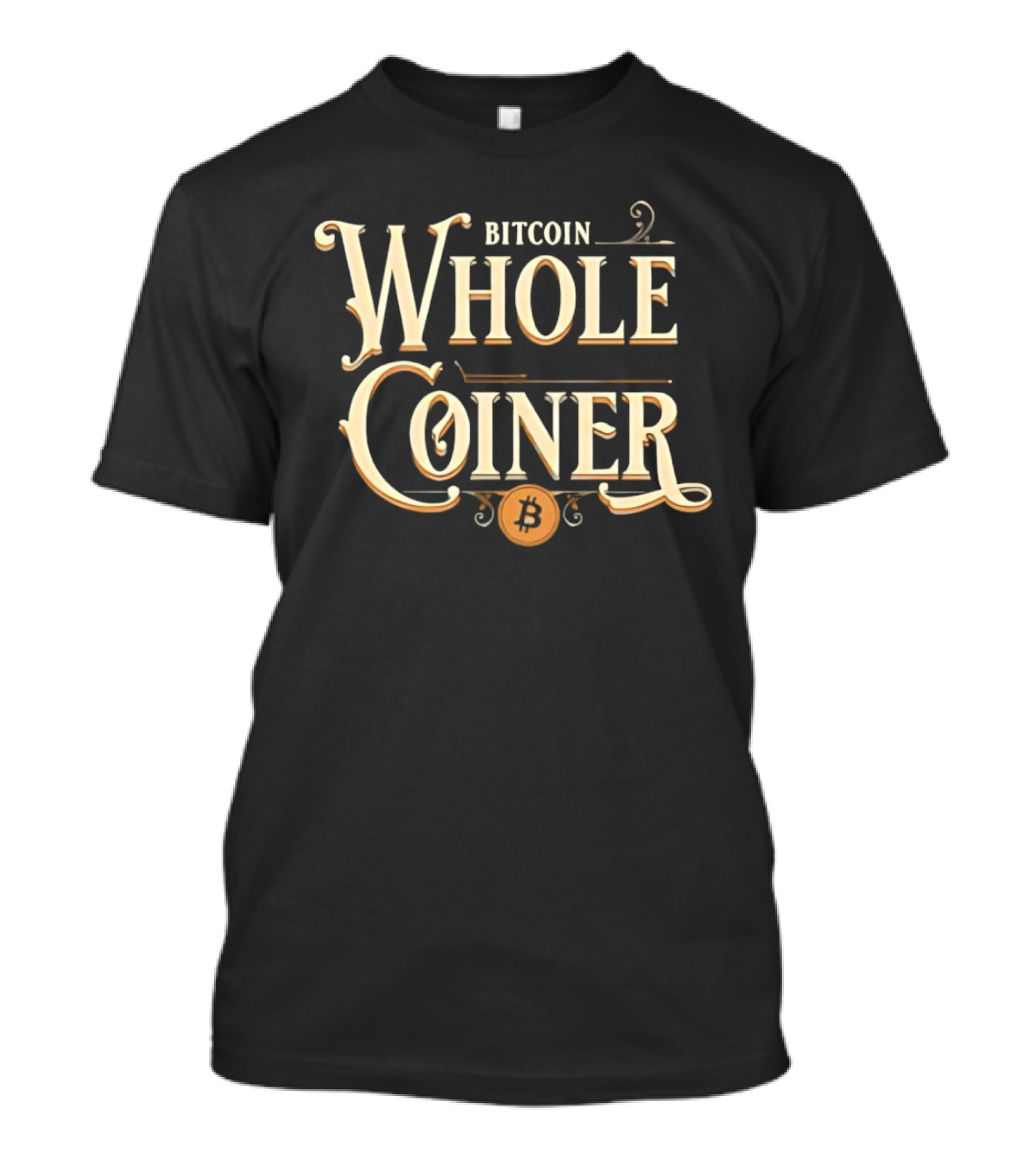 Bitcoin Whole Coiner Crypto T-Shirt