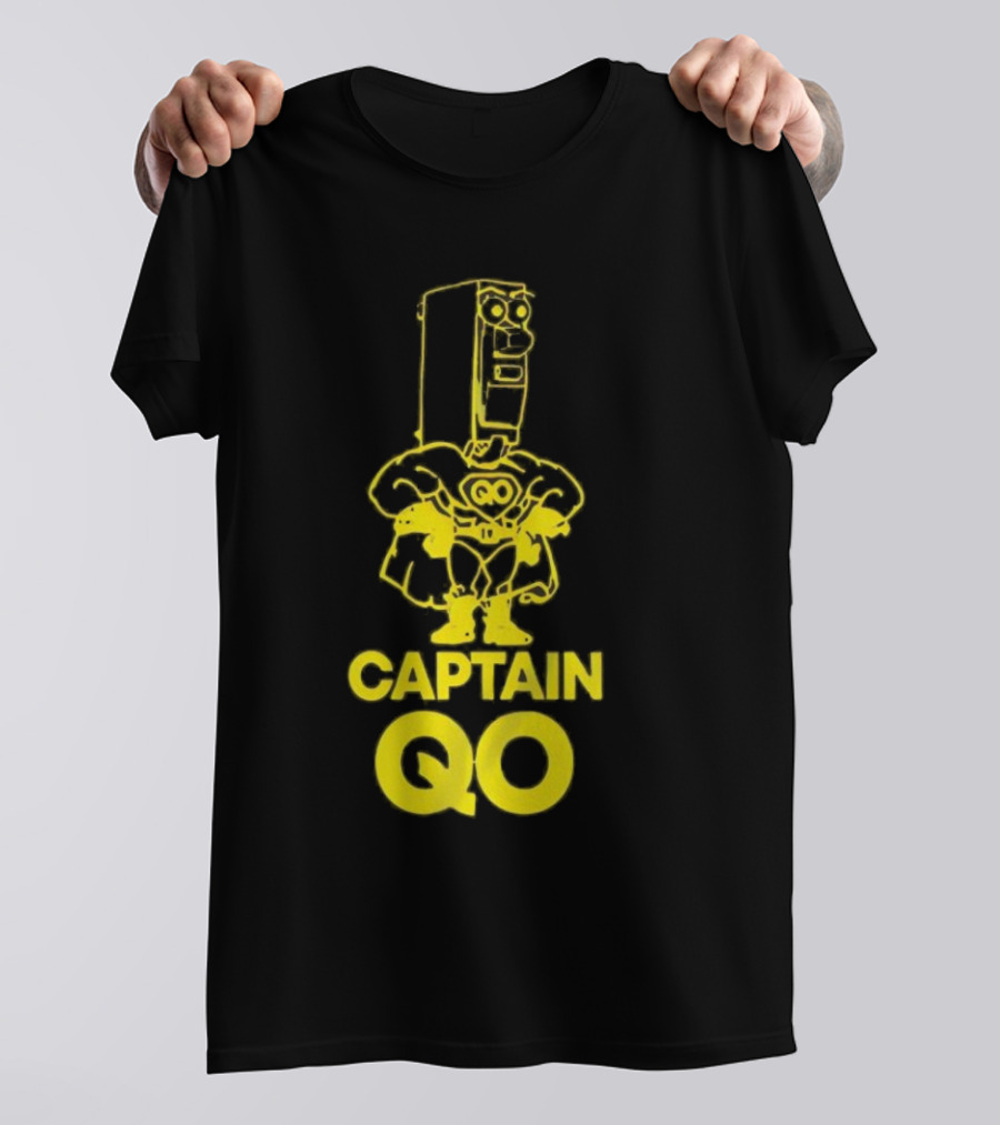 Captain QO Superhero The Big Bang Theory Comic T-Shirt