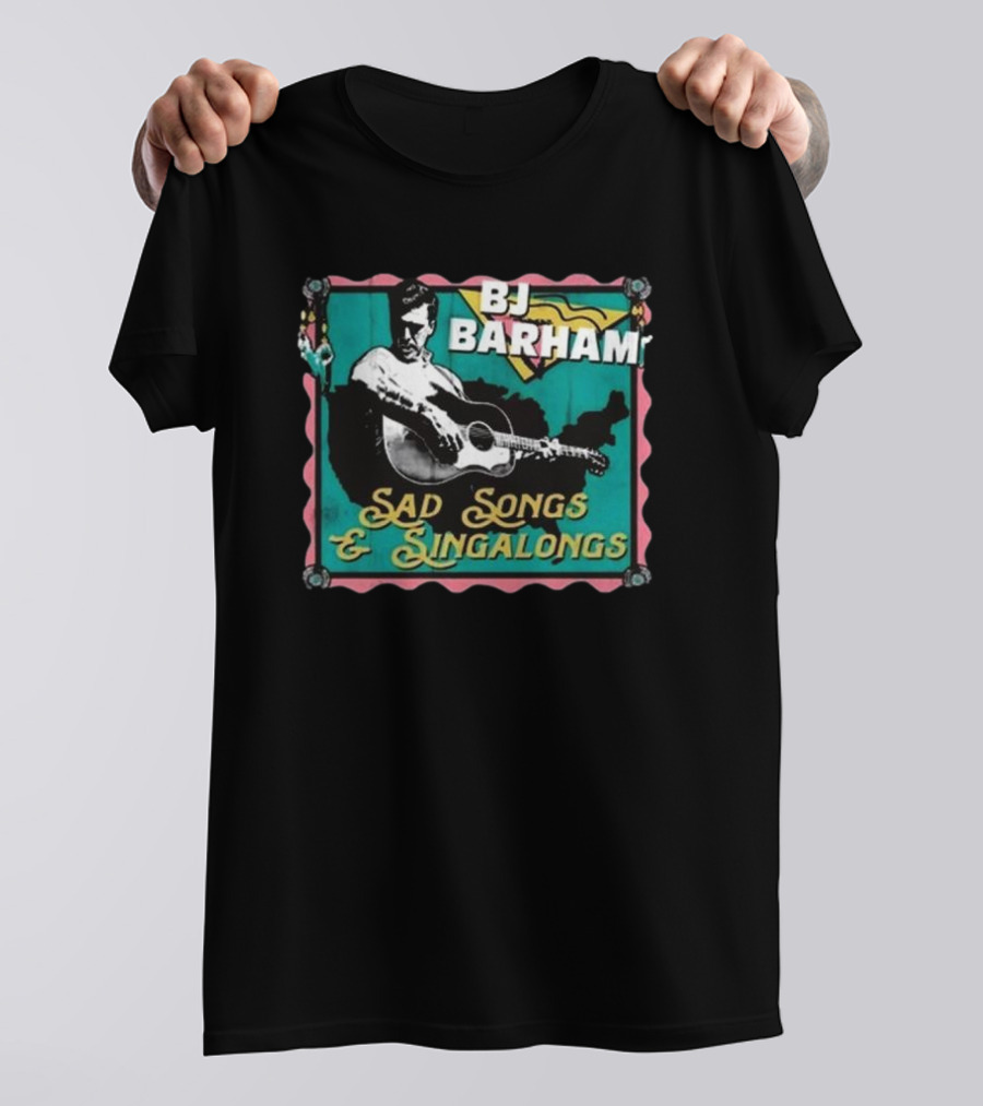 BJ Barham Sad Songs And Singalongs American Aquarium T-Shirt