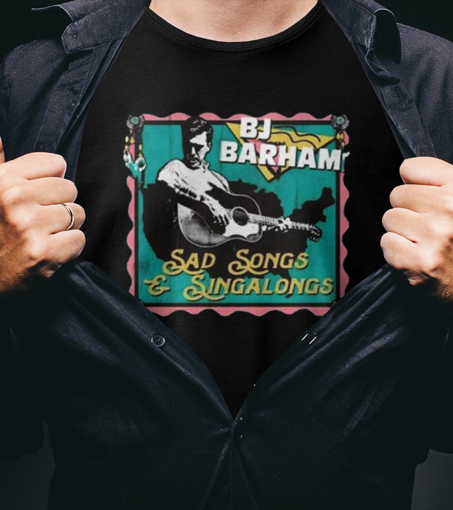 BJ Barham Sad Songs And Singalongs American Aquarium T-Shirt