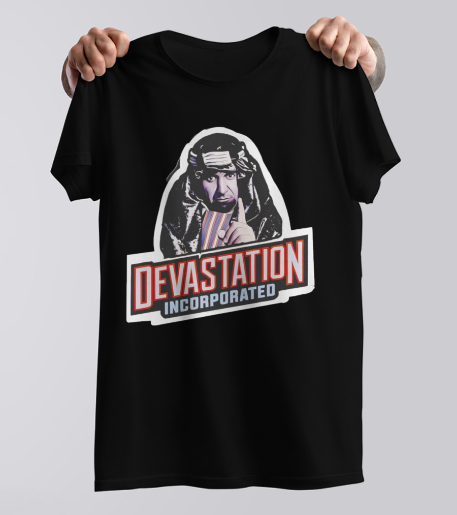 Devastation Incorporated Skandar Akbar Iconic Wrestling Legend T-Shirt