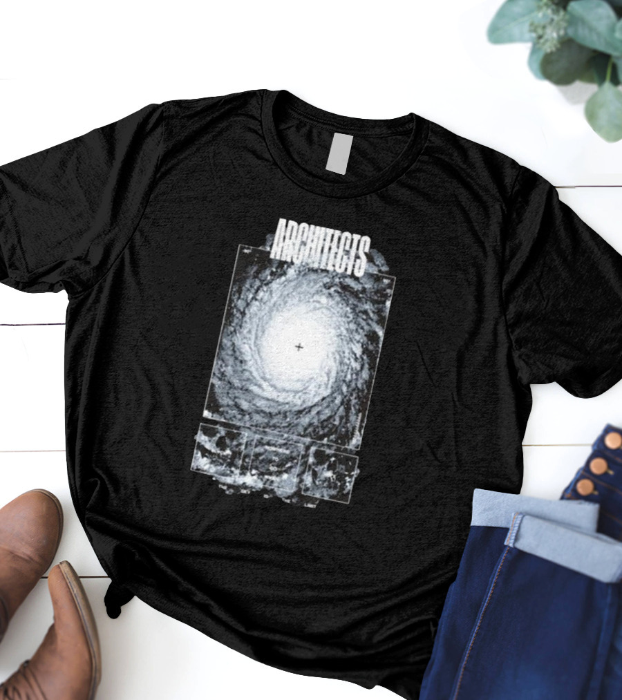 Architects Nowhere To Go Blackhole Spiral T-Shirt