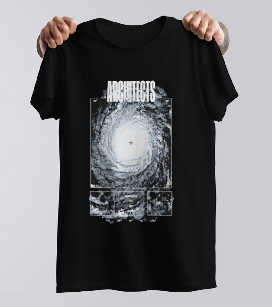 Architects Nowhere To Go Blackhole Spiral T-Shirt