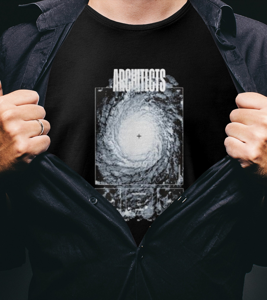 Architects Nowhere To Go Blackhole Spiral T-Shirt