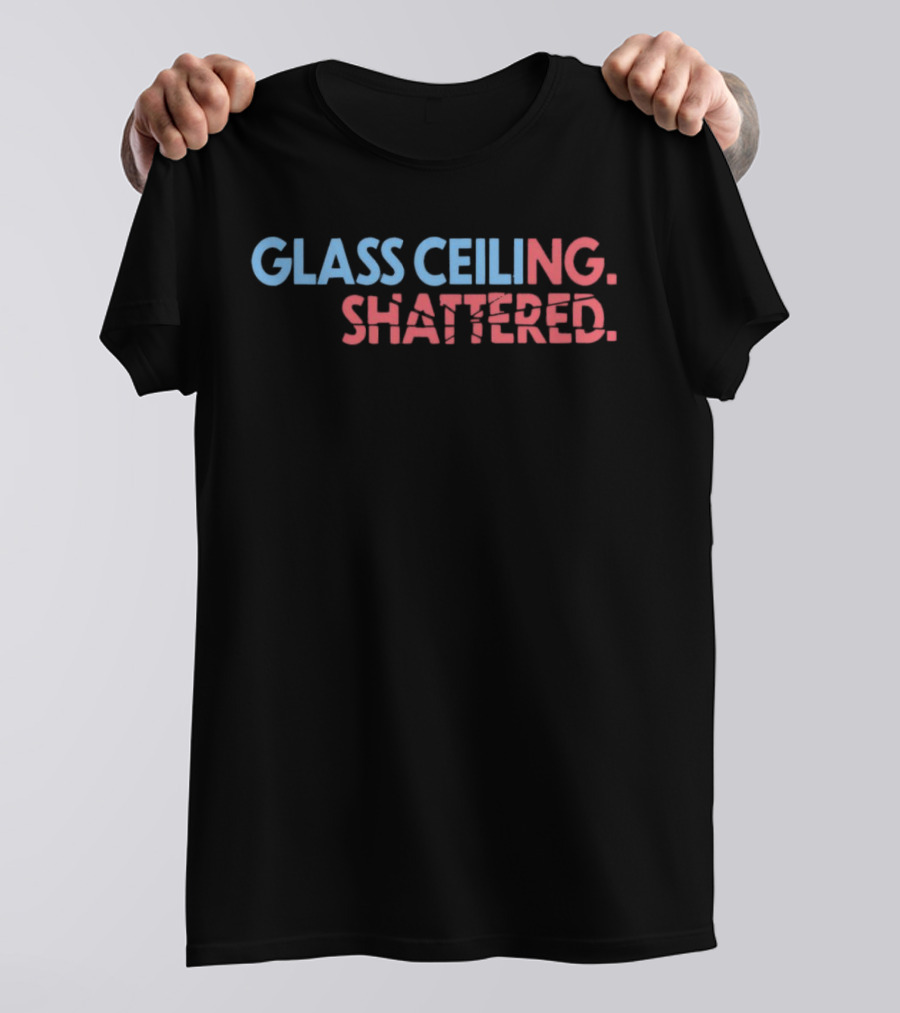 Glass Ceiling Shattered Empowerment T-Shirt