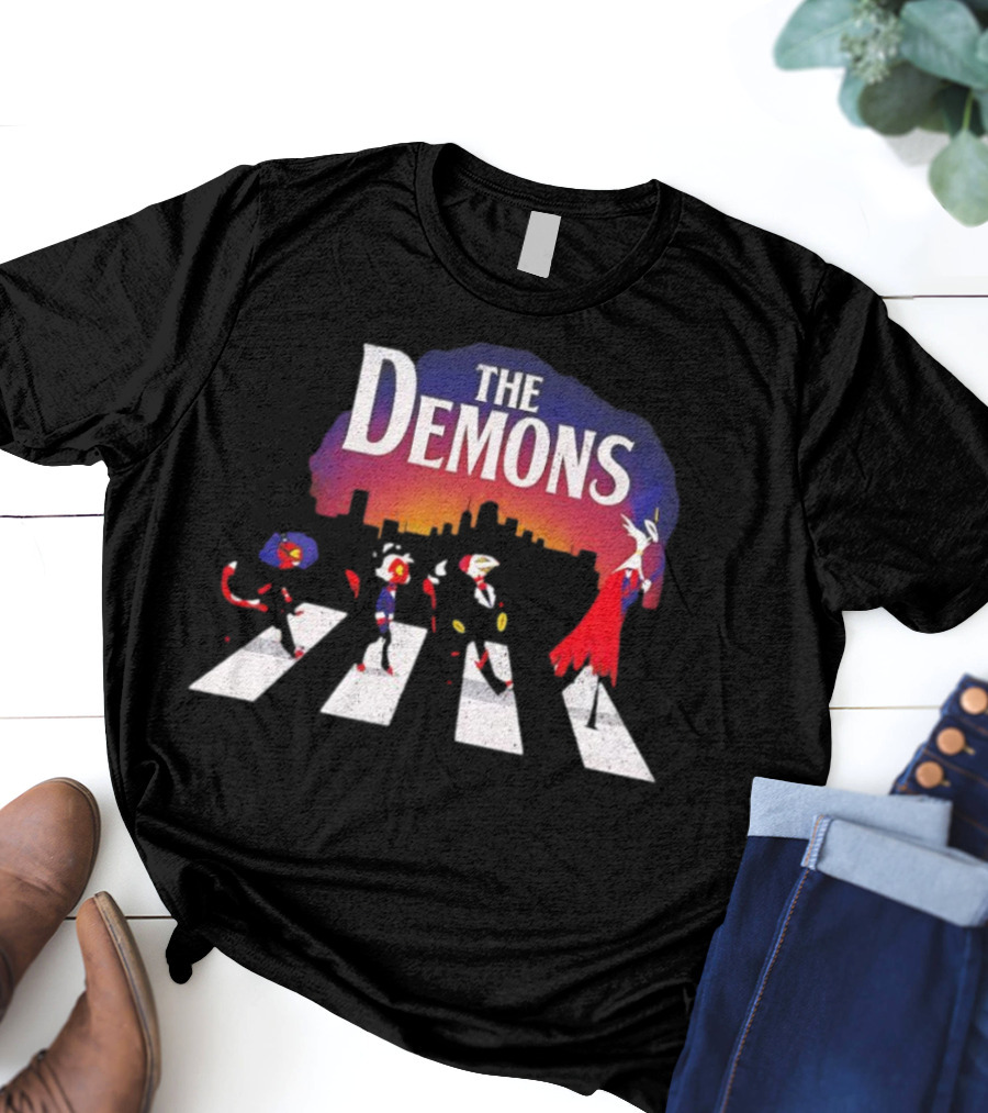 Hazbin Hotel Demons Walking Crosswalk T-Shirt