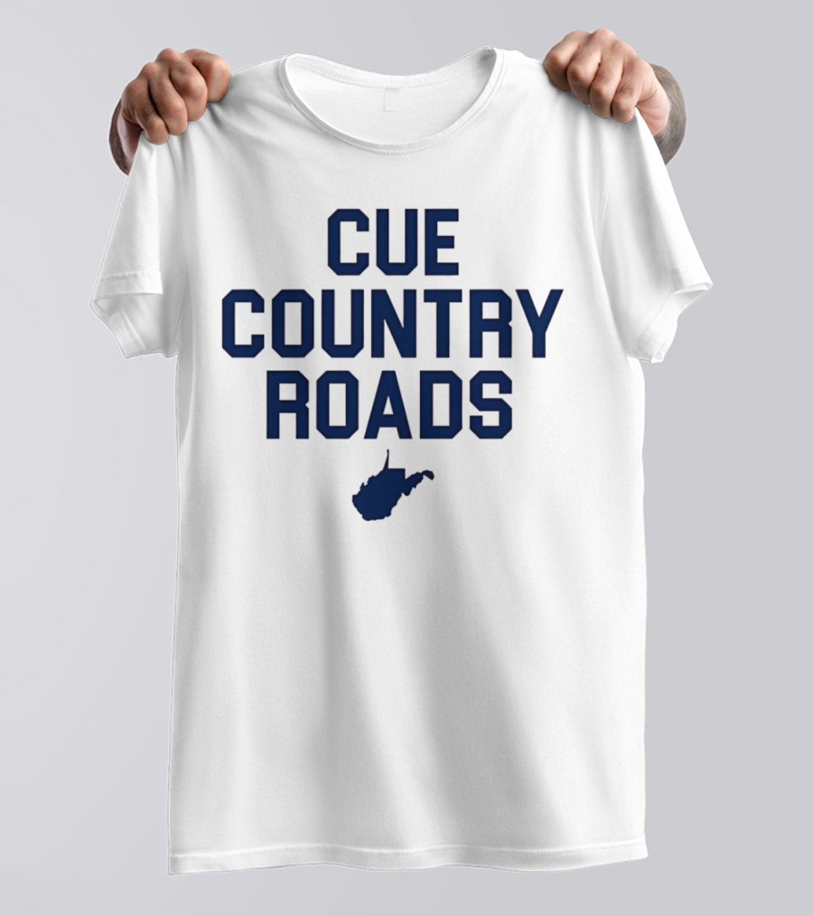 Lindzee Cue Country Roads West Virginia T-Shirt