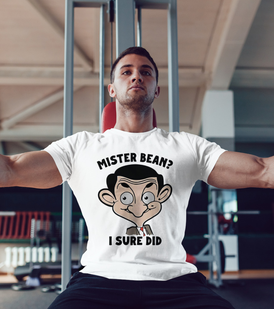 Mister Bean I Sure Did Face T-Shirt