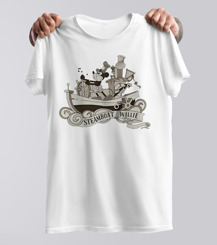 Steamboat Willie Steamboat Willie 1928 Vintage Classic T-Shirt