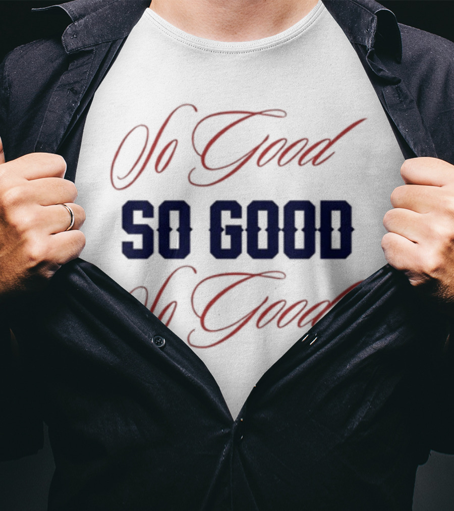 So Good So Good Boston 1987 8th Inning T-Shirt